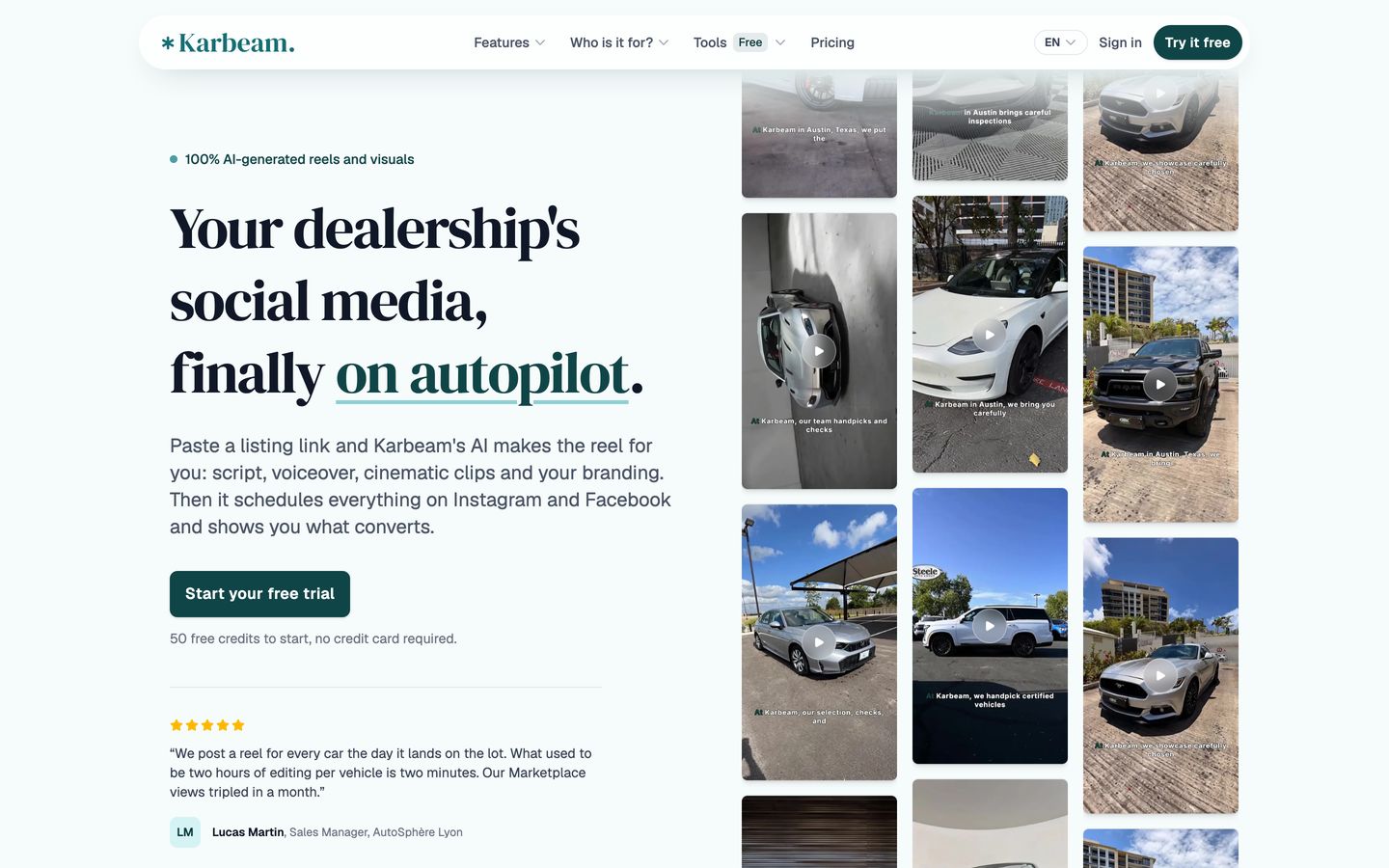 Karbeam's homepage