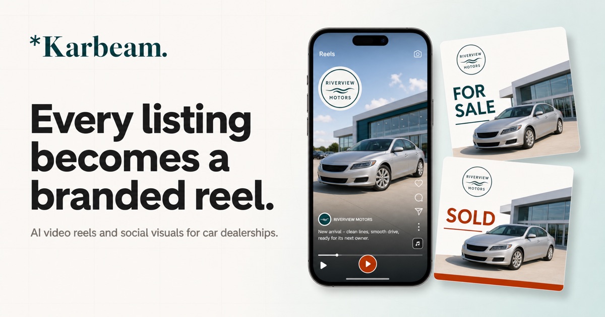Preview image from Karbeam | AI Social Media for Car Dealerships