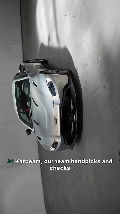 Cover of the Aston Martin Vantage V8 Instagram reel by Mecanicus, generated by Karbeam