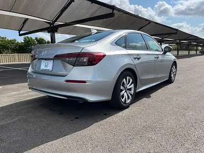 Certified 2025 Honda Civic LX, Rear 3/4: original photo from the dealer's listing