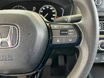 Certified 2025 Honda Civic LX, Steering Wheel: original photo from the dealer's listing