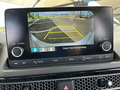 Certified 2025 Honda Civic LX, Infotainment: original photo from the dealer's listing