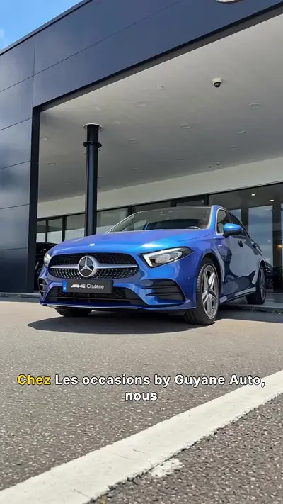 Couverture du reel Instagram Mercedes-Benz Classe A 200 d 150ch AMG Line 8G-DCT occasion par Guyane Occasion, généré par Karbeam