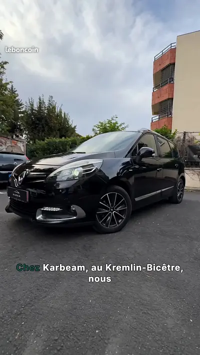 Couverture du reel Instagram Renault grand scénic iii 1.5 dci 110 cv bose edc 7 places par RS AUTOS SERVICES 94, généré par Karbeam